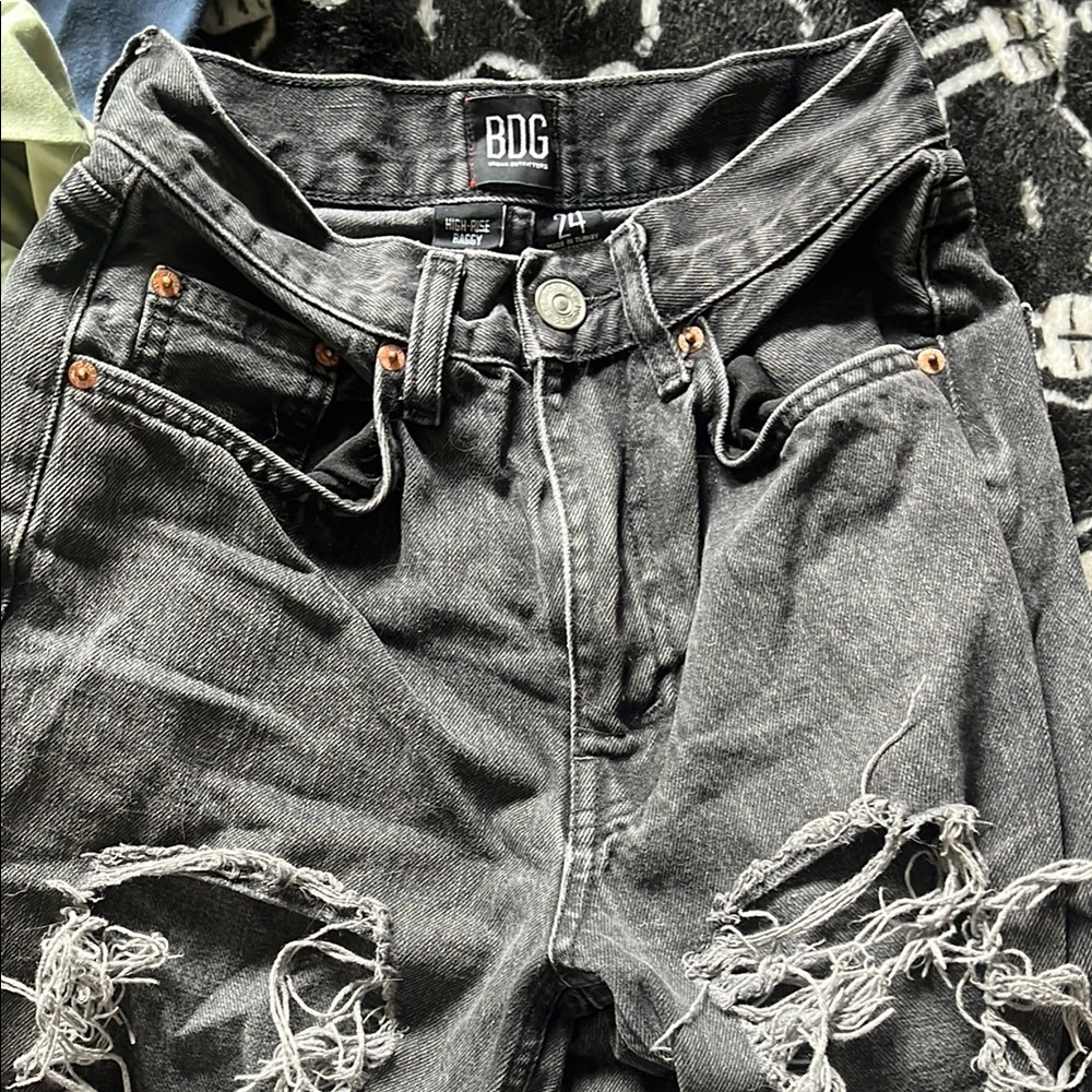 Urban Ripped Black Jeans